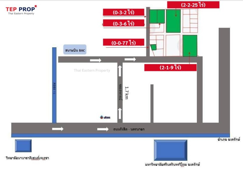TEPPROP-Land For Sale-Nakhonnayok-Khlong11(01)